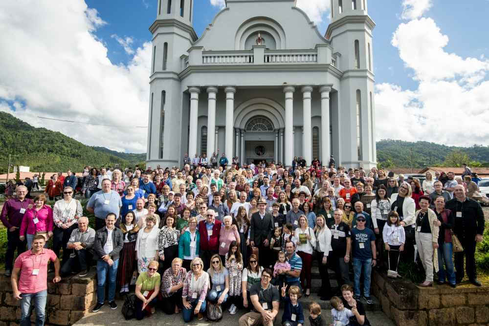 Foto de grupo da família Anesi