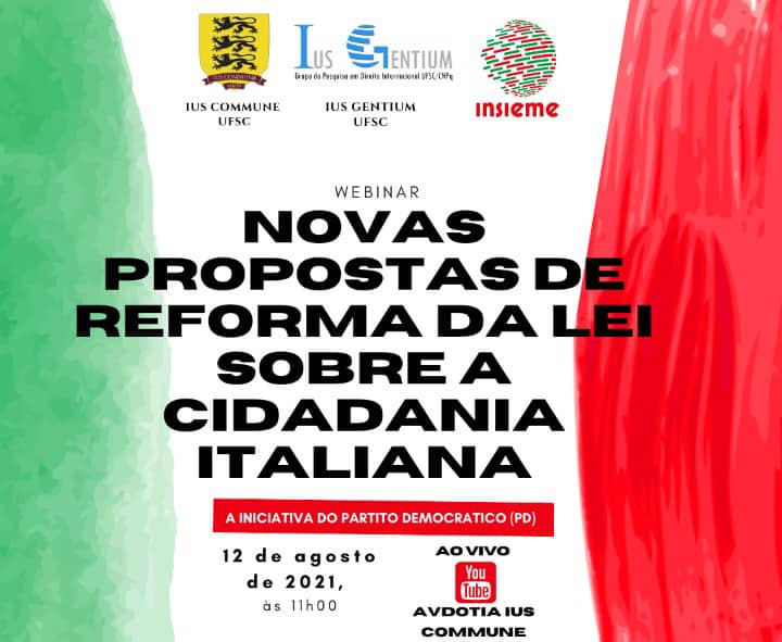 Cidadania italiana: UFSC entra no debate com a promoção de três webinares.  O primeiro será quinta-feira - Insieme
